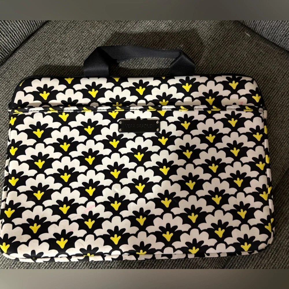 Vera Bradley Fanfare Fans Laptop Bag